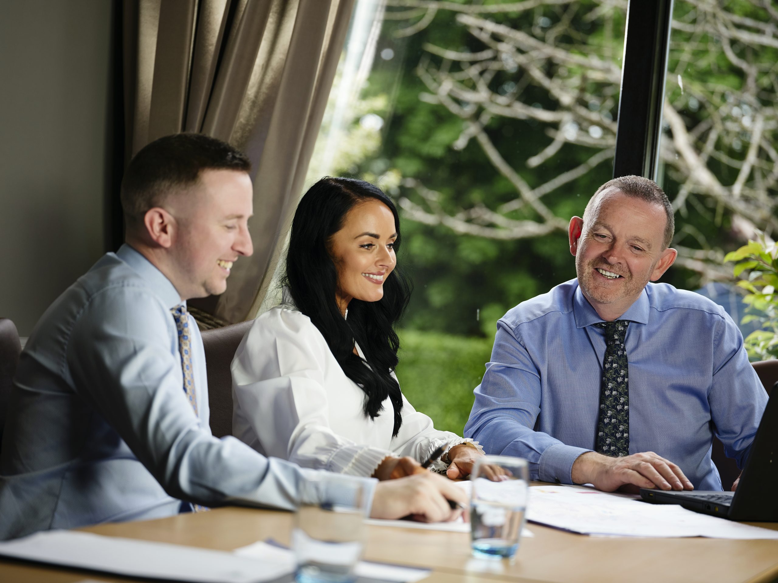Kerry Irwin, team photo with John Farren. IMAC Group Kerry Irwin, team photo with John Farren. IMAC Group