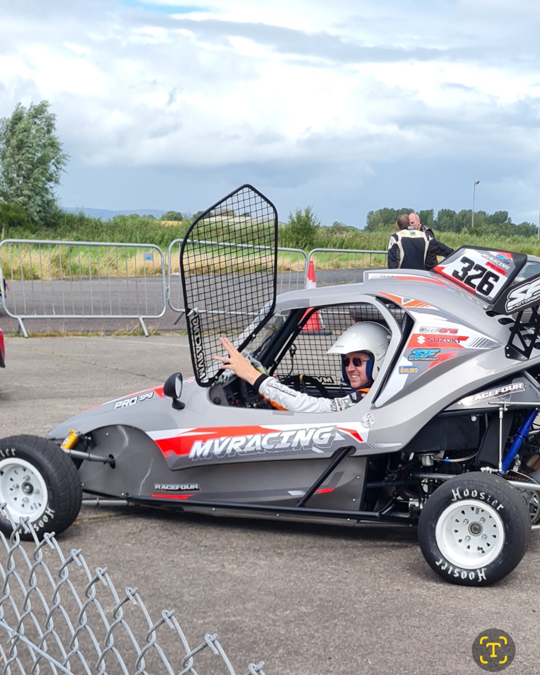 IMAC Group meet the team series. Director Chris Irwin enjoying motorsports IMAC Group meet the team series. Director Chris Irwin enjoying motorsports