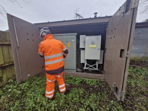 NIE Substation work completed by IMAC Group Facilities Management