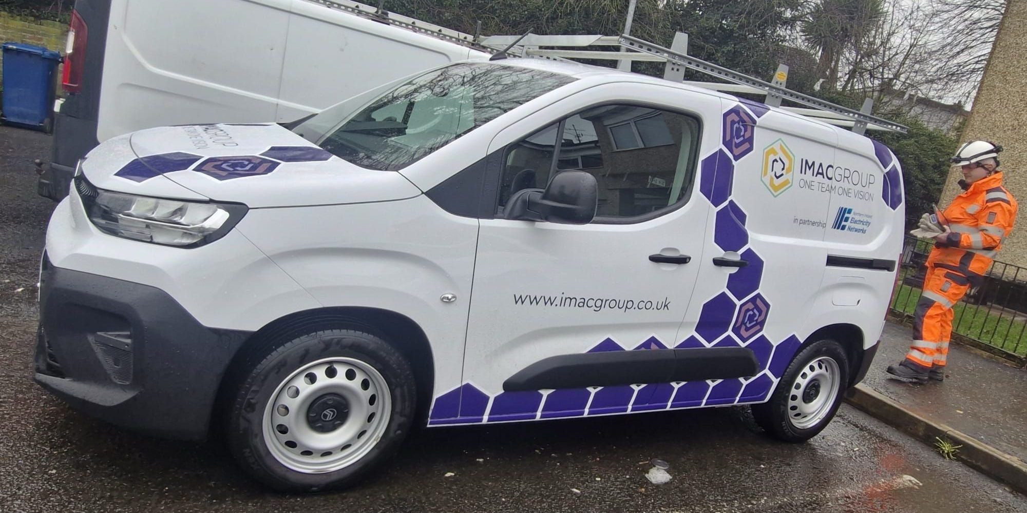 IMAC Group facilities management maintenance van IMAC Group facilities management maintenance van